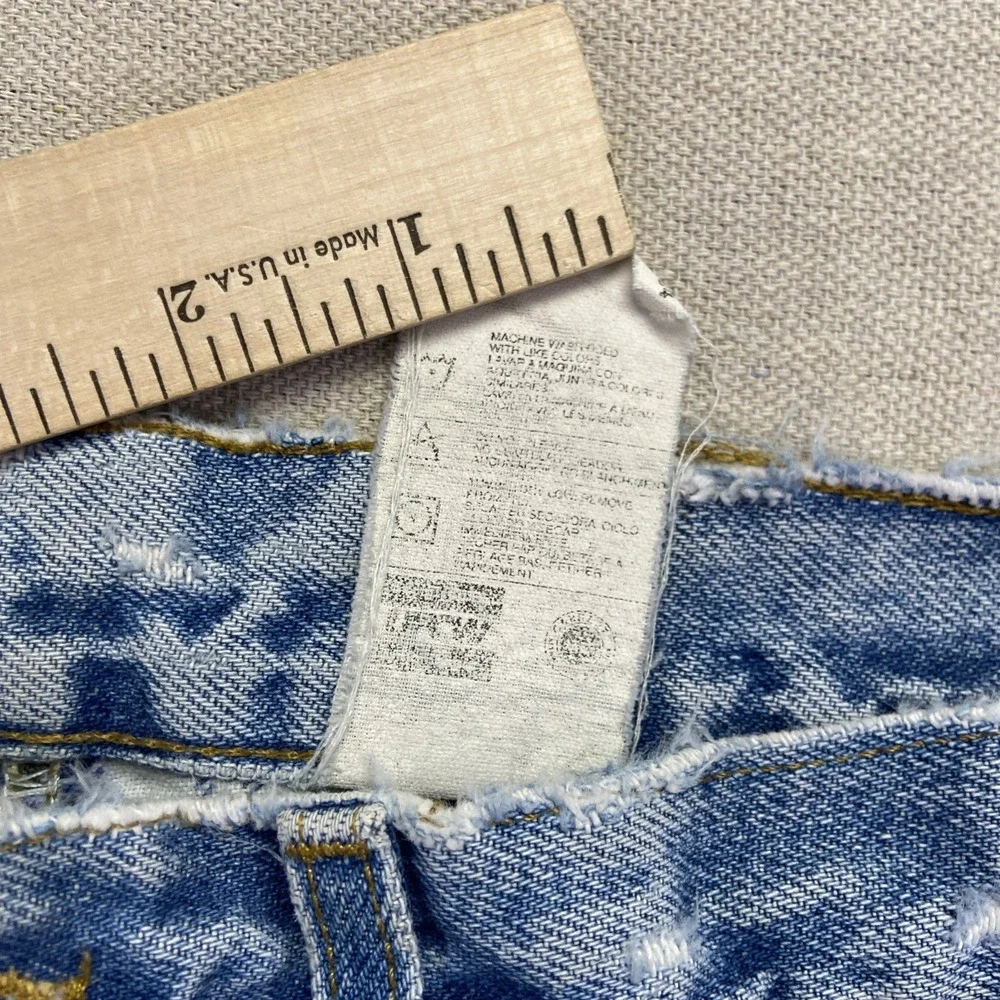 Carhartt Jeans Mens 30 x 32 Blue Denim Relaxed Fit Workwear Vintage Distressed